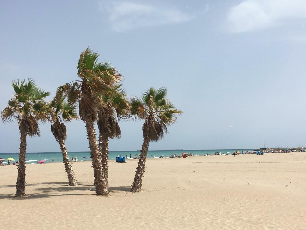 Fantastico Bajo Con Jardin En Playa De Canet Canet d'En Berenguer Екстер'єр фото